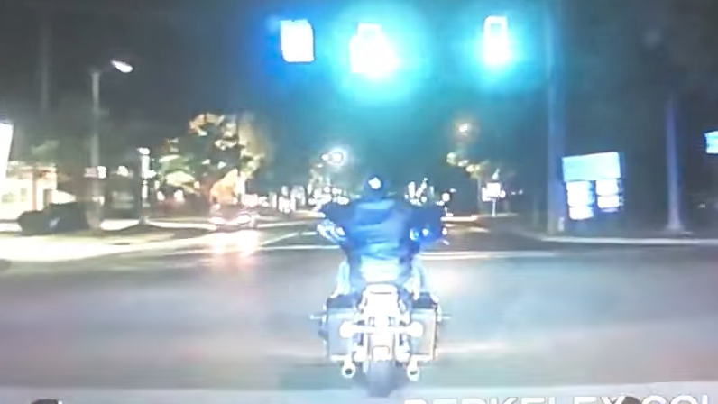 Motorcyclist killed in high-speed chase after collision with police vehicle